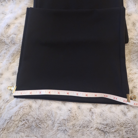 BBJ Black High Rise Wide Leg Soft Knit Crepe with 4-Way Stretch Size S - Picture 8 of 9